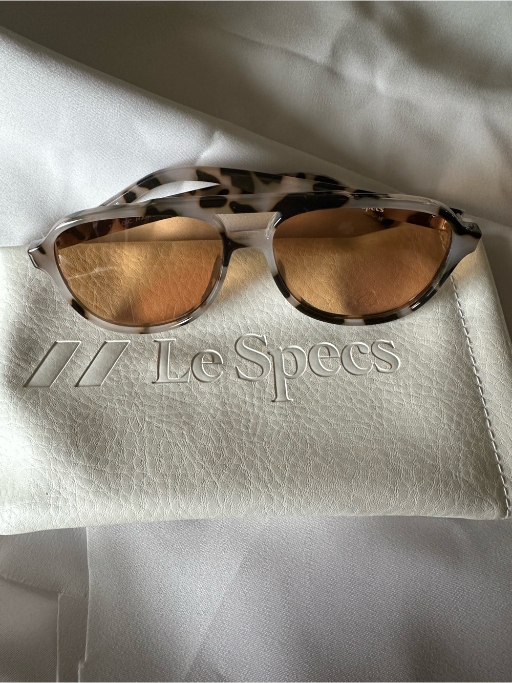 Le Specs Tragic Magic Women's Tortoiseshell Sunglasses